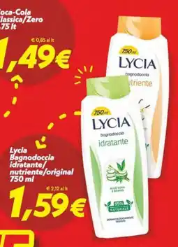 Iper Super Conveniente Lycia Bagnodoccia idratante offerta