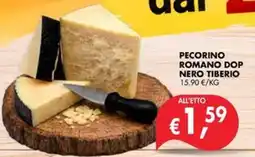 èccoMI Pecorino Romano Dop Nero Tiberio offerta