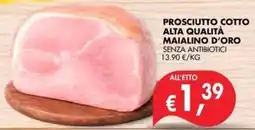 èccoMI Prosciutto cotto Maialino d'Oro offerta
