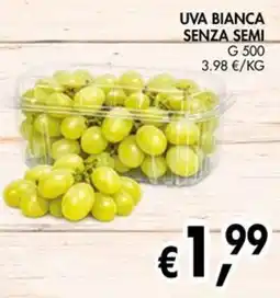 èccoMI Uva bianca senza semi offerta