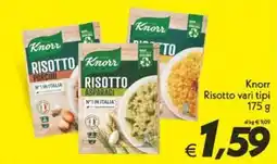 Iper Super Conveniente Knorr Risotto vari tipi offerta