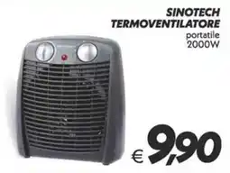Iper Super Conveniente Sinotech termoventilatore portatile offerta