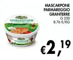 èccoMI Mascarpone Parmareggio Granterre offerta