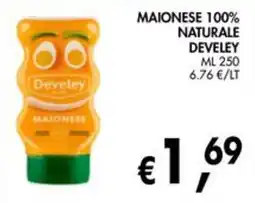 èccoMI Maionese 100% naturale Develey offerta