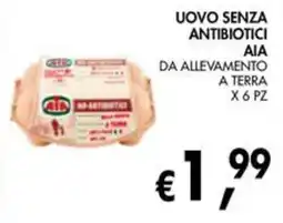 èccoMI Uovo senza antibiotici AIA offerta