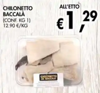 Chilinetto baccalà