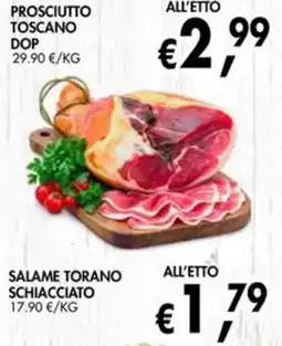 èccoMI Prosciutto Toscano DOP offerta