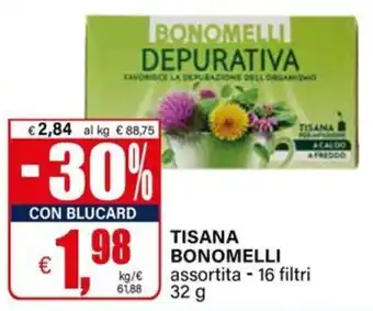 Tisana Bonomelli assortita