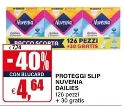 Il Gigante Proteggi slip Nuvenia Dailies offerta
