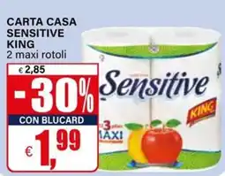 Il Gigante Carta casa sensitive king offerta