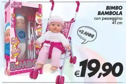 Iper Super Conveniente Bimbo bambola offerta