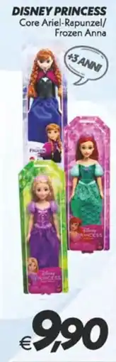 Iper Super Conveniente Disney Princess Core Ariel-Rapunzel/Frozen Anna offerta