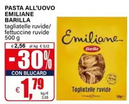 Il Gigante Pasta all'uovo emiliane barilla offerta