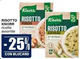 Il Gigante Risotto Knorr ricette assortite offerta