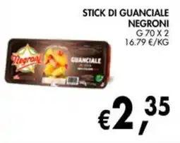 èccoMI Stick di guanciale Negroni offerta
