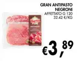 èccoMI Gran Antipasto Negroni offerta