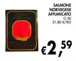 èccoMI Salmone norvegese affumicato offerta