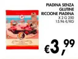 èccoMI Piadina senza glutine Riccione offerta