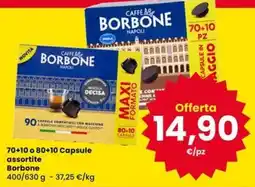 Eurospar Caffè Borbone offerta