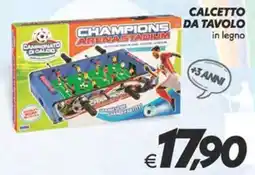 Iper Super Conveniente Calcetto da tavolo Champions Arena Stadium offerta