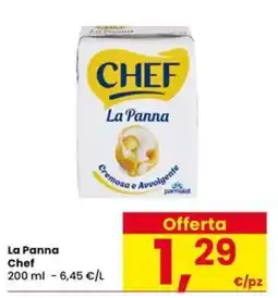 Eurospar La Panna Chef offerta
