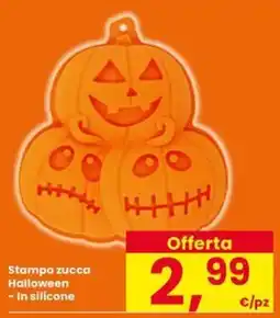 Eurospar Stampo zucca Halloween - In silicone offerta