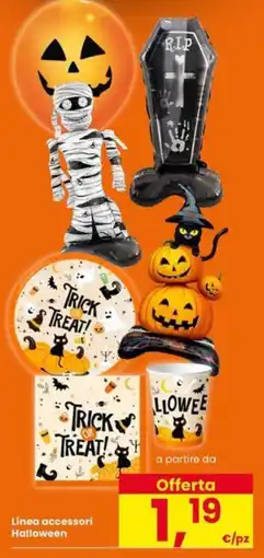 Eurospar Linea accessori Halloween offerta