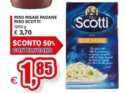 Il Gigante Riso Scotti Risaie Padane offerta