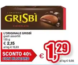 Il Gigante L'originale Grisbi cioccolato offerta