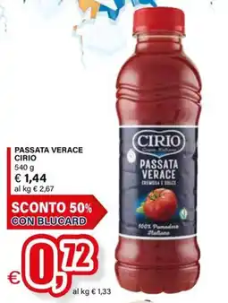 Il Gigante Passata verace Cirio offerta