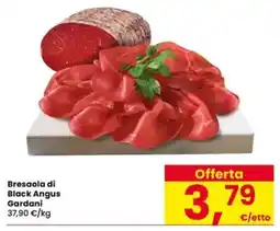 Eurospar Bresaola di Black Angus Gardani offerta