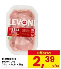 Eurospar Mortadella Levoni Oro offerta