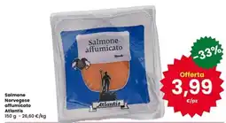 Eurospar Salmone affumicato Atlantis offerta