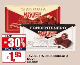 Il Gigante Tavoletta di cioccolato Novi assortita offerta