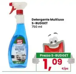 Eurospar Detergente Multiuso S-BUDGET offerta