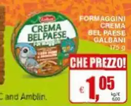 Il Gigante Crema Bel Paese offerta