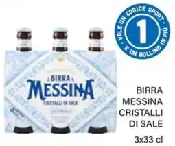 Il Gigante Birra Messina Cristalli di Sale offerta