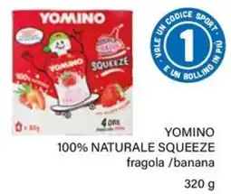 Il Gigante Yomino 100% Naturale Squeeze fragola / banana offerta