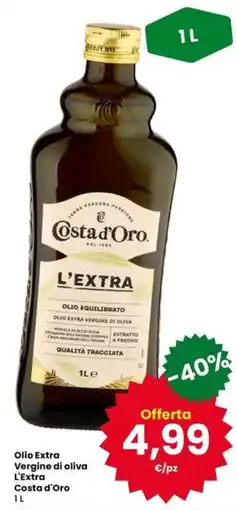 Eurospar Olio Extra Vergine di oliva L'Extra Costa d'Oro offerta