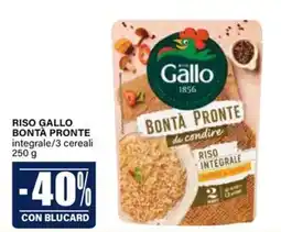 Il Gigante Riso Gallo Bontà Pronte integrale offerta