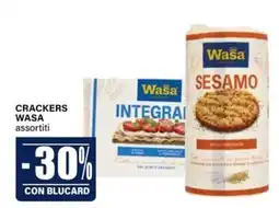 Il Gigante Crackers Wasa assortiti offerta