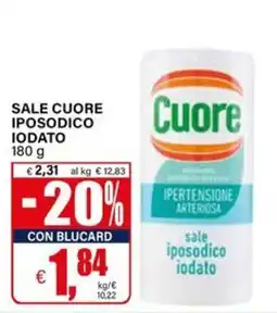 Il Gigante Sale cuore iodato offerta