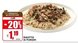 Il Gigante Risotto ai funghi offerta