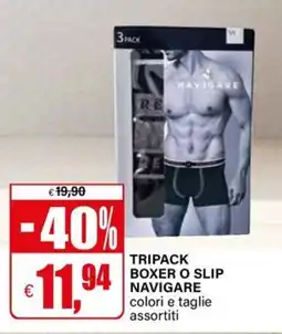 Il Gigante Boxer o slip Navigare offerta