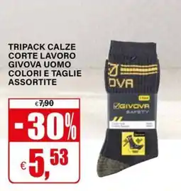 Il Gigante Calze corte lavoro Givova uomo offerta