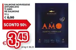 Il Gigante Re Salmone ti amo salmone norvegese affumicato offerta