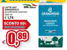 Il Gigante Latte UHT Granarolo parzialmente scremato offerta