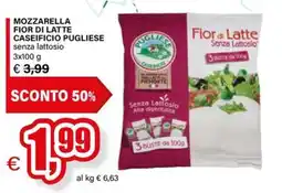 Il Gigante Mozzarella fior di latte senza lattosio offerta
