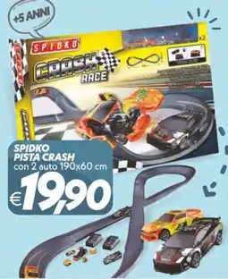 Iper Super Conveniente Spidko pista crash offerta