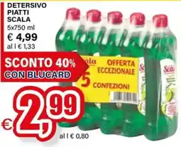 Il Gigante Detersivo piatti Scala offerta